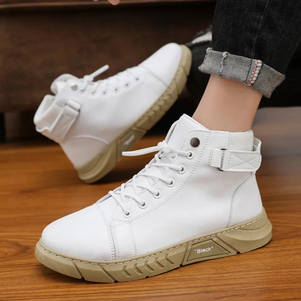 Men’s Genuine Leather Orthopaedic Chukka Boots