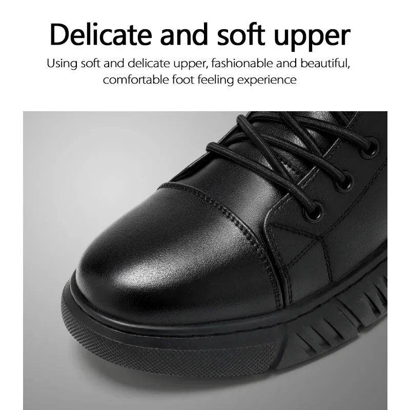 Men’s Genuine Leather Orthopaedic Chukka Boots