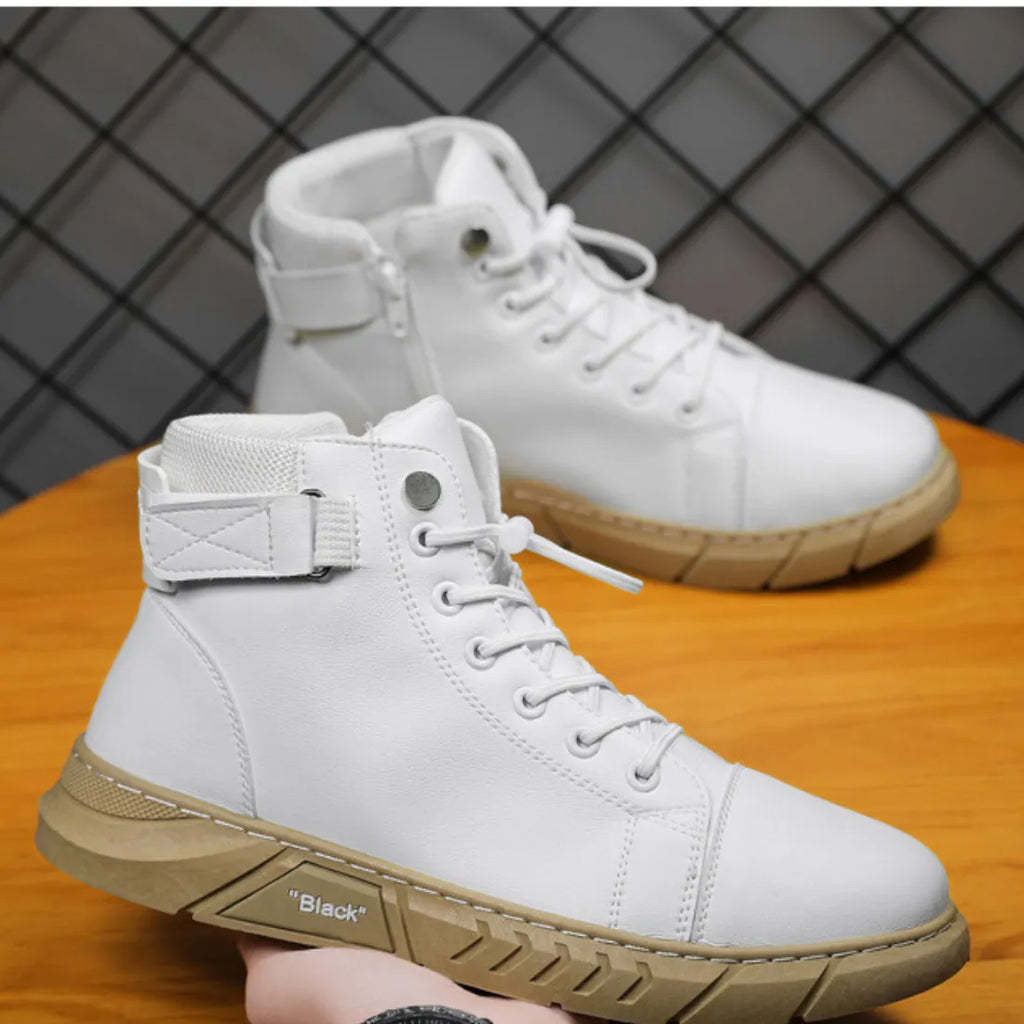 Men’s Genuine Leather Orthopaedic Chukka Boots