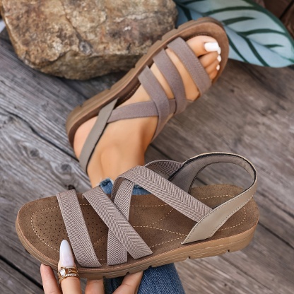 Ultimate Lightweight Elastic Flat Casual Sandals