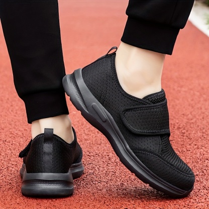 Orthopedic Wide Feet Swollen Walking Shoes - Adjustable Hook-and-Loop Fastener Closure