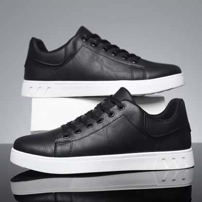 Leather Casual Lightweight Minimalist Skate Shoes