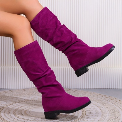 Women's Slouchy Mid Calf Boots