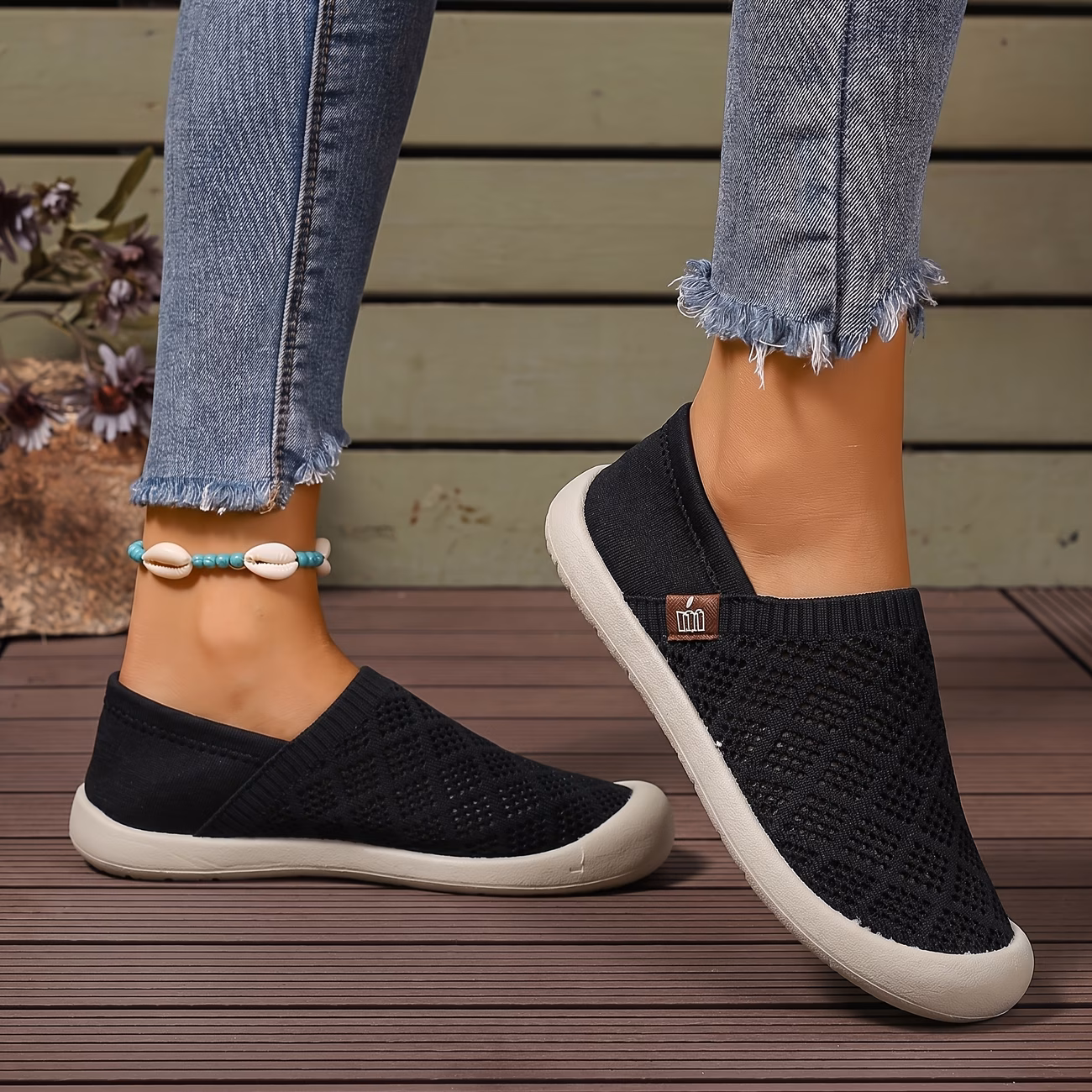new womens round toe sneakers soft sole non slip slip   shoes summer lightweight breathable comfortable student shoes women shoes details 2