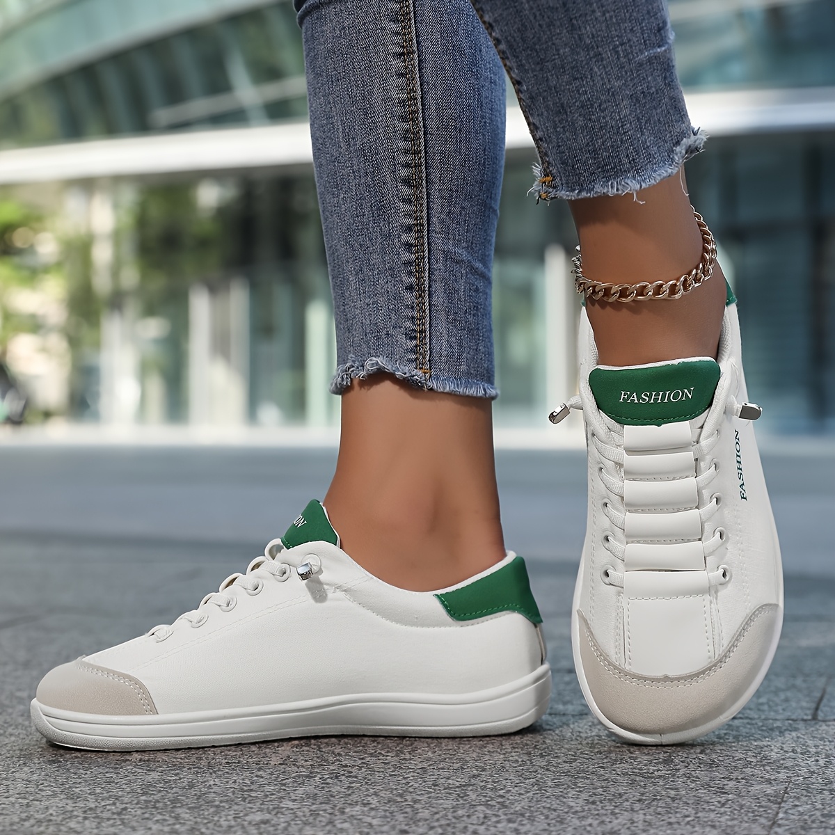 Women Wide Fit Slip-On Athletic Shoes
