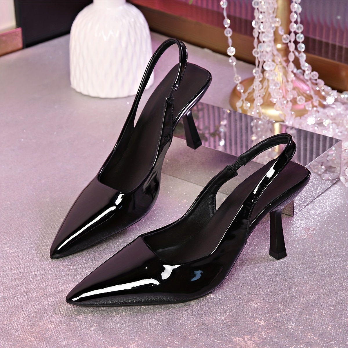 Elegant Pointed-Toe High Heel Shoes