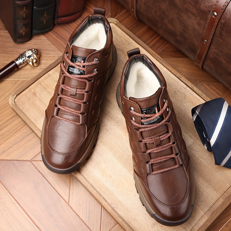 ⏰Last Day! 50% OFF 🔥Men'S Stylish Black Leather High-Top Boots