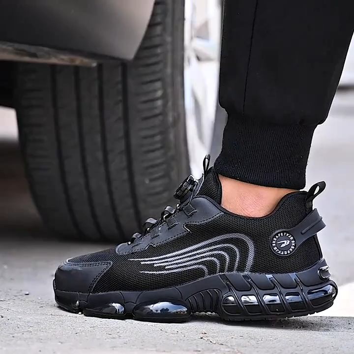 Men's Lightweight Breathable Low-Top Work Shoes