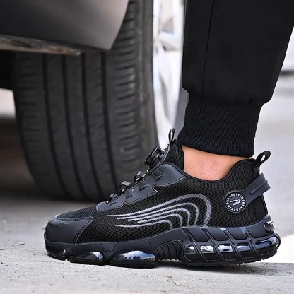 Men's Lightweight Breathable Low-Top Work Shoes