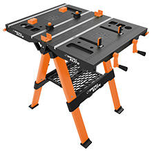 The Omnitable Elite clamping and worktable