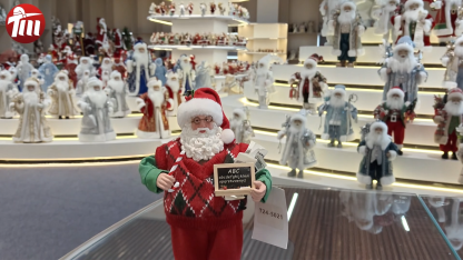 11" STANDING Classic Santa Claus Teacher Blackboard Chalk Figurine Xmas Gifts Polyester Fabric Eco-Friendly Handicraft Doll