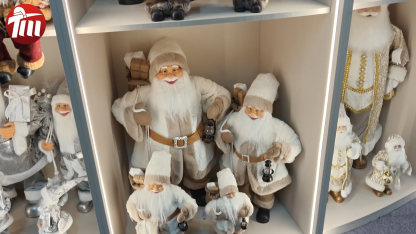 30~80cm Christmas Plush Santa Claus Navidad Ornaments Doll Holiday Ornamental Decor Party Supplier Gifts Festival Xmas