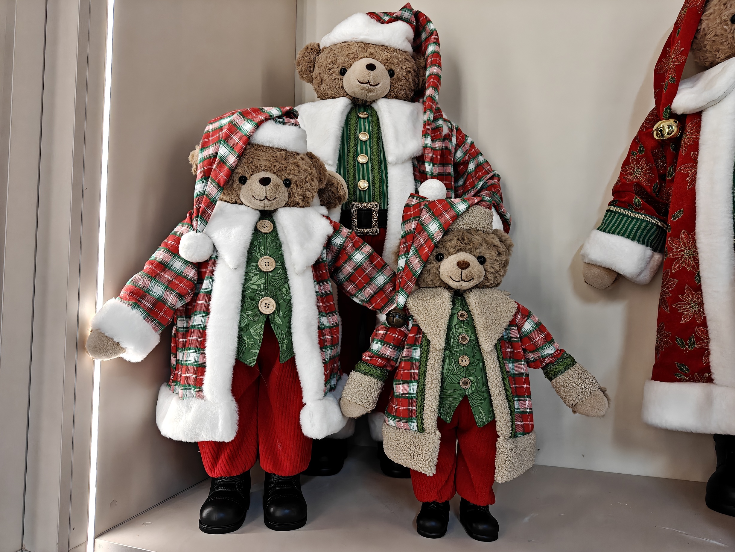 Popular Handmade Santa Claus Doll 50/60/90cm Christmas Bear Toy Gifts Navidad Decor Ornament Xmas Decorations Crafts Santa Claus
