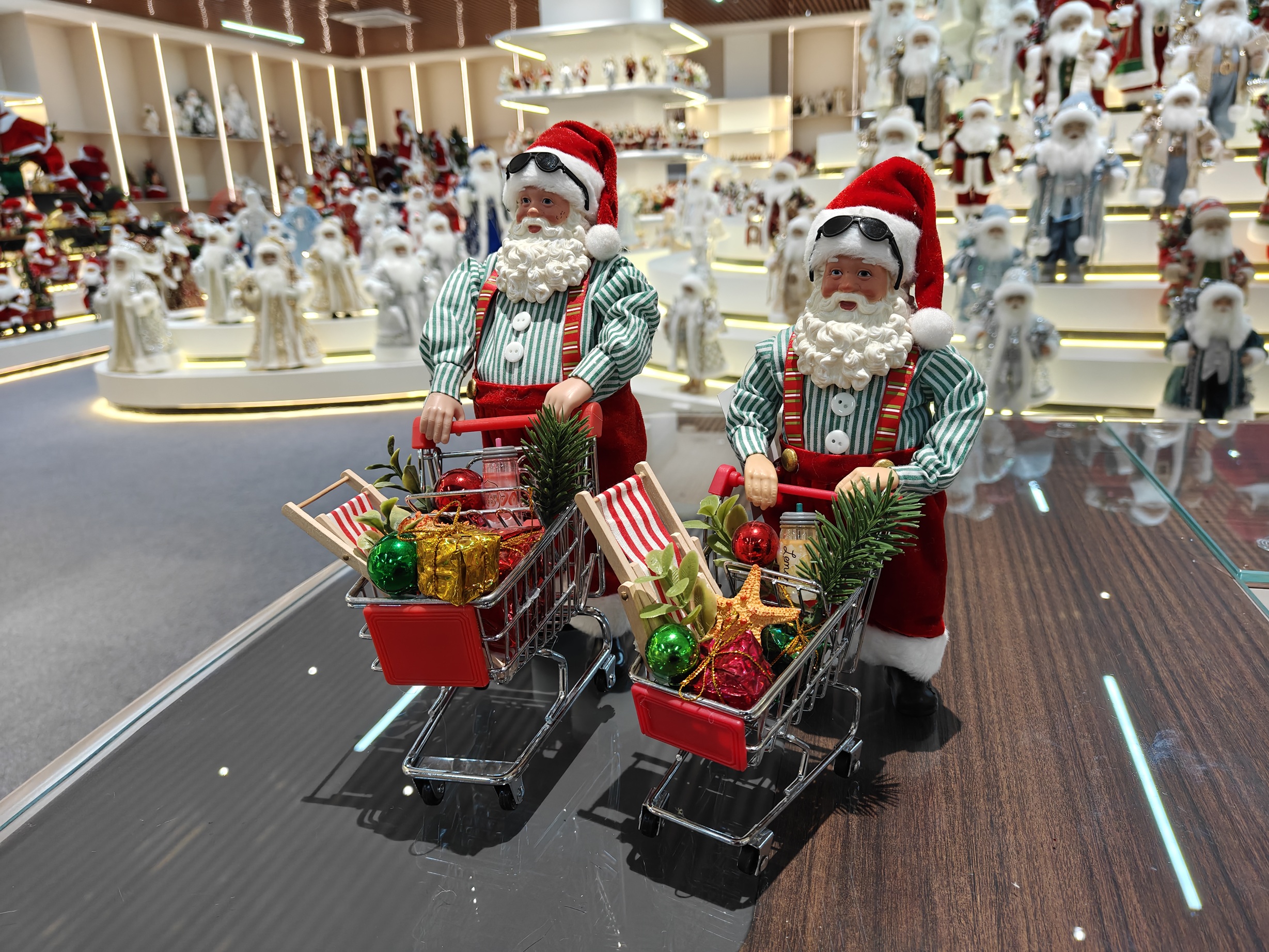 9~12" Modern Santa Claus Doll Christmas Gift Factory Polyester & Fabric Eco-Friendly Indoor Decoration