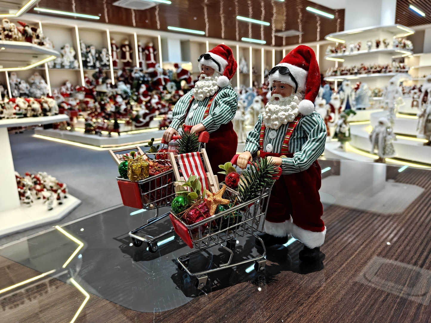 9~12" Modern Santa Claus Doll Christmas Gift Factory Polyester & Fabric Eco-Friendly Indoor Decoration