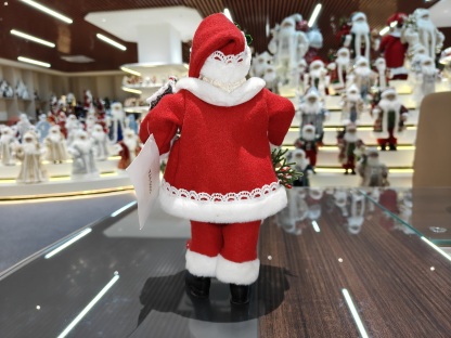 11" STANDING SANTA CLAUS Classic Doll Christmas Stocking Figurine Xmas Gifts