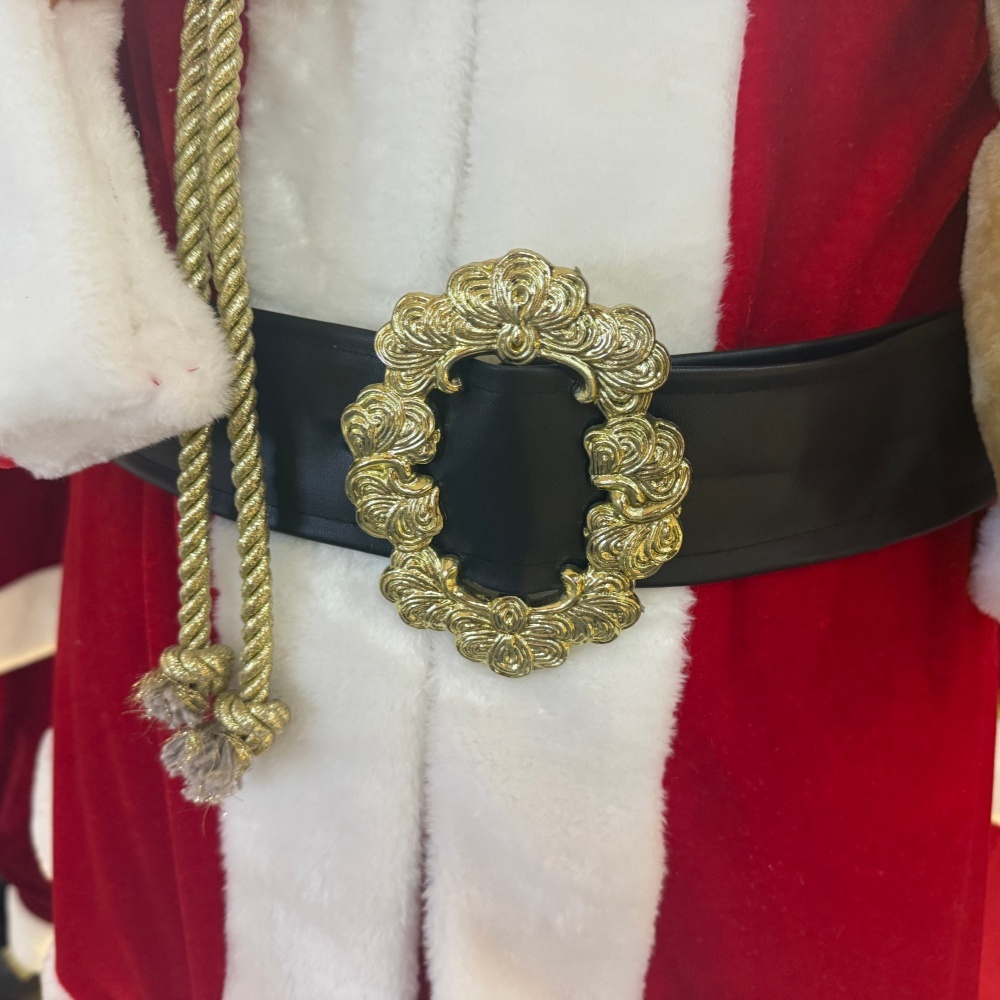 150CM Xmas Handmade Traditional Singing And Dancing Santa Claus Doll Head And Mouth Movement A/C ADAPTER With Santa Bear and Gifts Bag Indoor Decoration