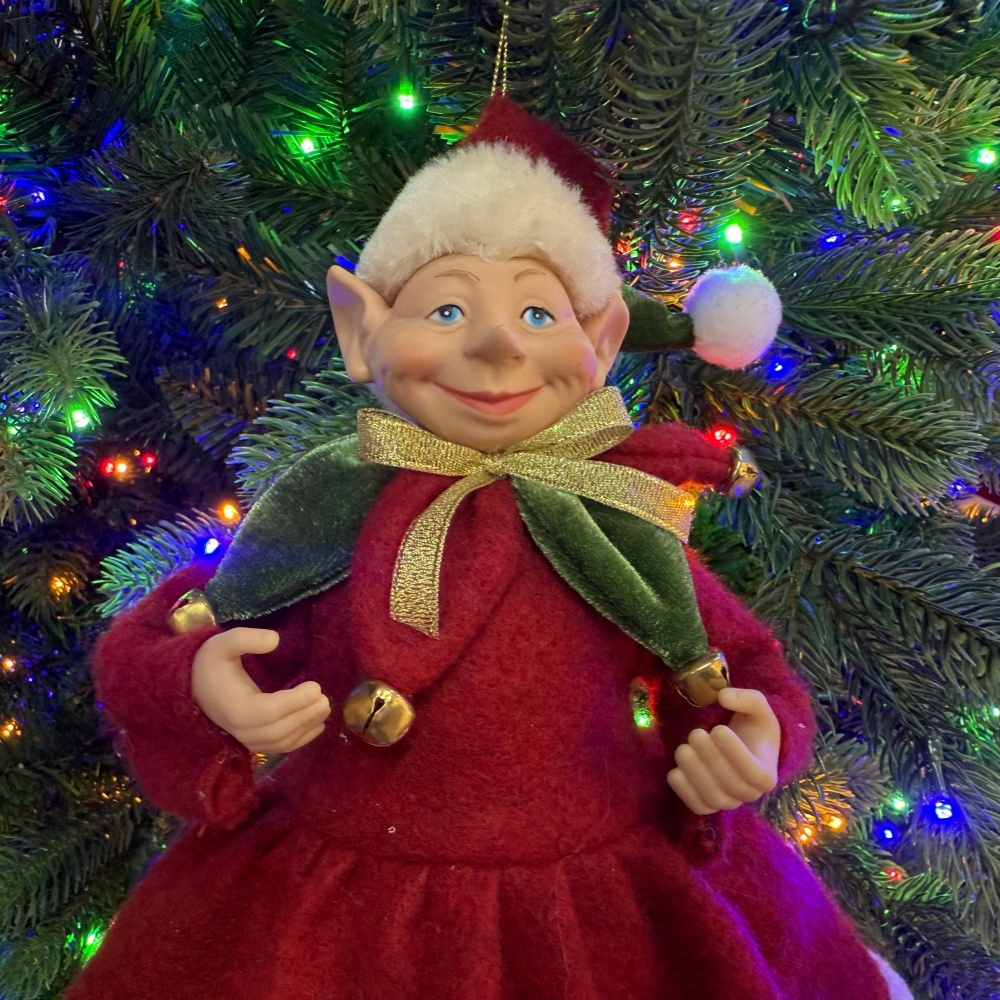 2027 New Style Christmas 30CM Elf Gnome Fabric Pendant Eco Friendly Durable Reusable Indoor Hanging Decor Factory Wholesale