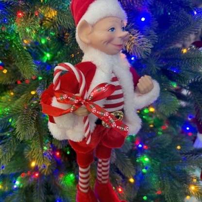 2027 New Style Christmas 30CM Elf Gnome Fabric Pendant Eco Friendly Durable Reusable Indoor Hanging Decor Factory Wholesale