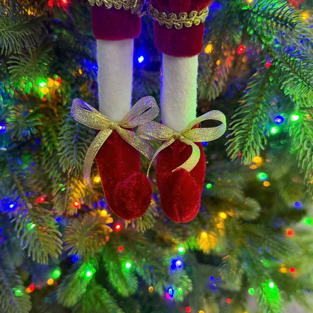 2027 New Style Christmas 30CM Elf Gnome Fabric Pendant Eco Friendly Durable Reusable Indoor Hanging Decor Factory Wholesale