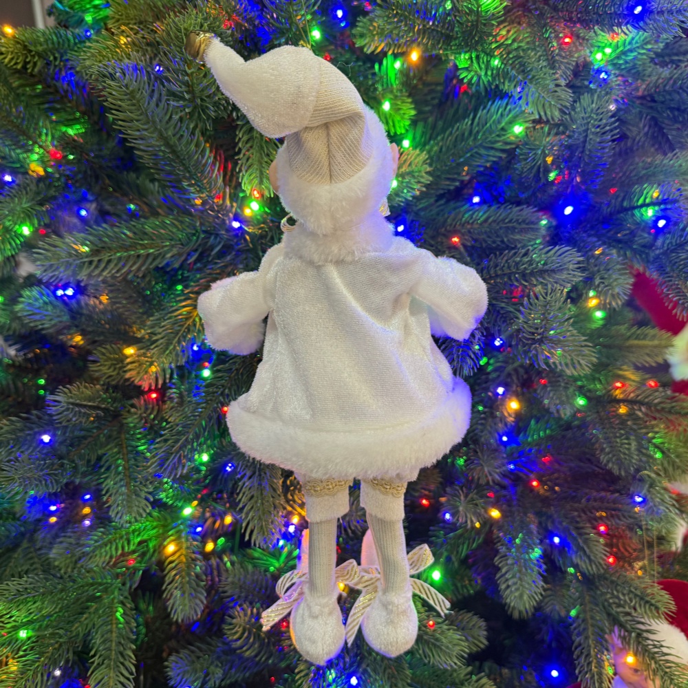 2027 New Style Christmas 30CM Elf Gnome Fabric Pendant Eco Friendly Durable Reusable Indoor Hanging Decor Factory Wholesale