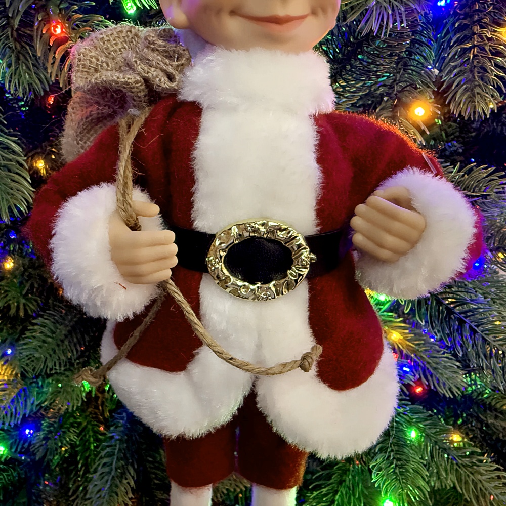 2027 New Style Christmas 30CM Elf Gnome Fabric Pendant Eco Friendly Durable Reusable Indoor Hanging Decor Factory Wholesale