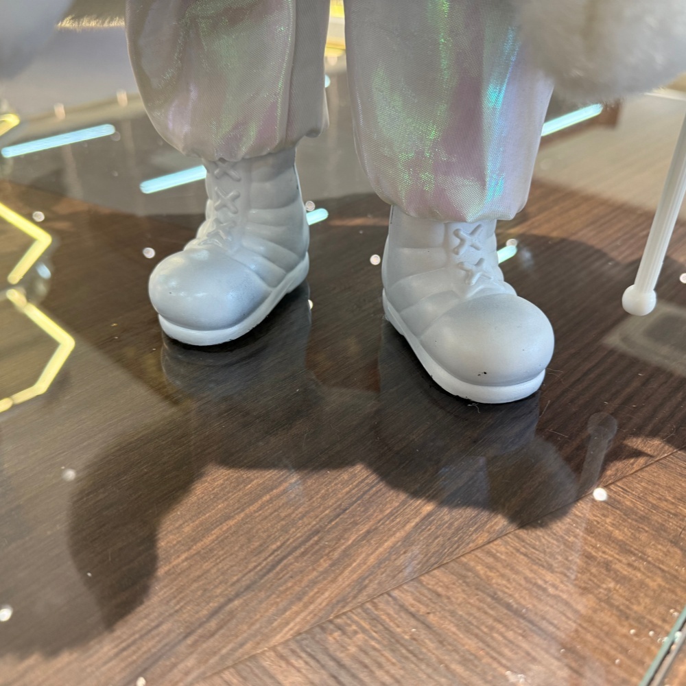 45cm Xmas Handmade Luxury Santa Claus Doll with Christmas Gift Bag Handicraft Santa Claus Indoor Decoration