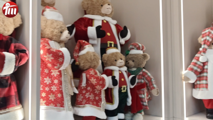 Popular Handmade Santa Claus Doll 50/60/90cm Christmas Bear Toy Gifts Navidad Decor Ornament Xmas Decorations Crafts Santa Claus