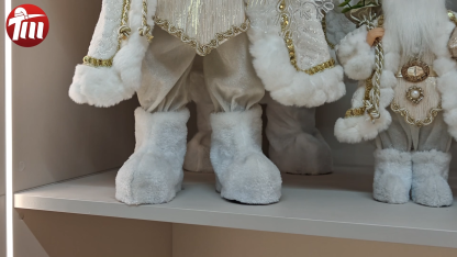 Hot Sale Christmas Santa Claus Doll Different Size Christmas Decoration Luxury Santa Doll Xmas Large Santa Claus