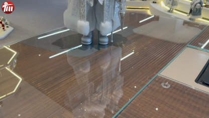 45cm Xmas Handmade Luxury Santa Claus Doll with Christmas Gift Box Handicraft Santa Claus Indoor Decoration