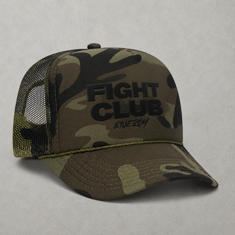 Fight Club Energy Essential Trucker Hat - Camo