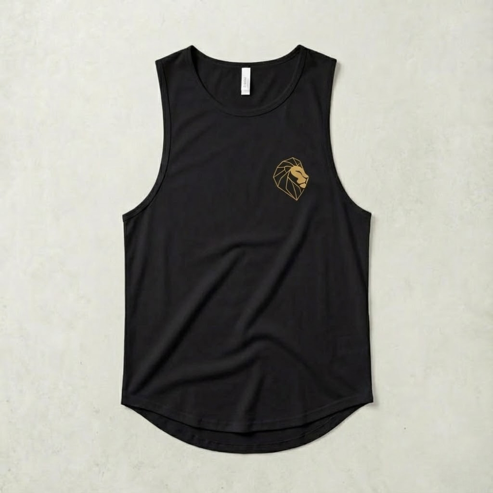 Fight Club Energy Muscle Tank – Black (Essentials Collection)