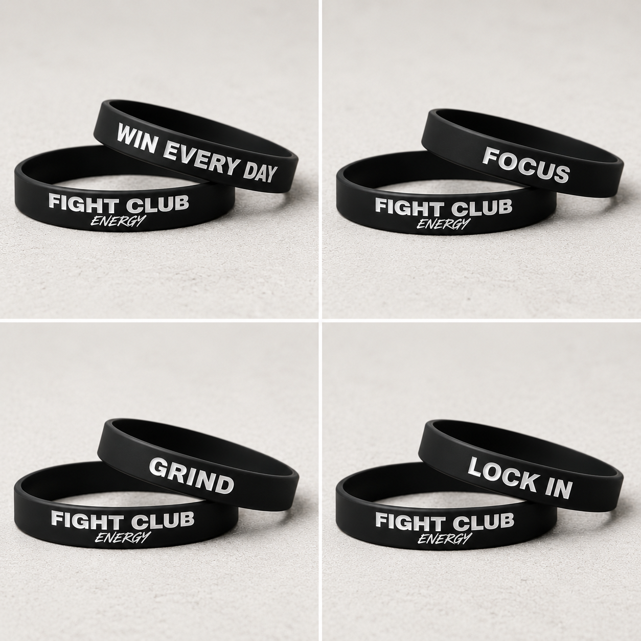 Fight Club Motivational Wristbands