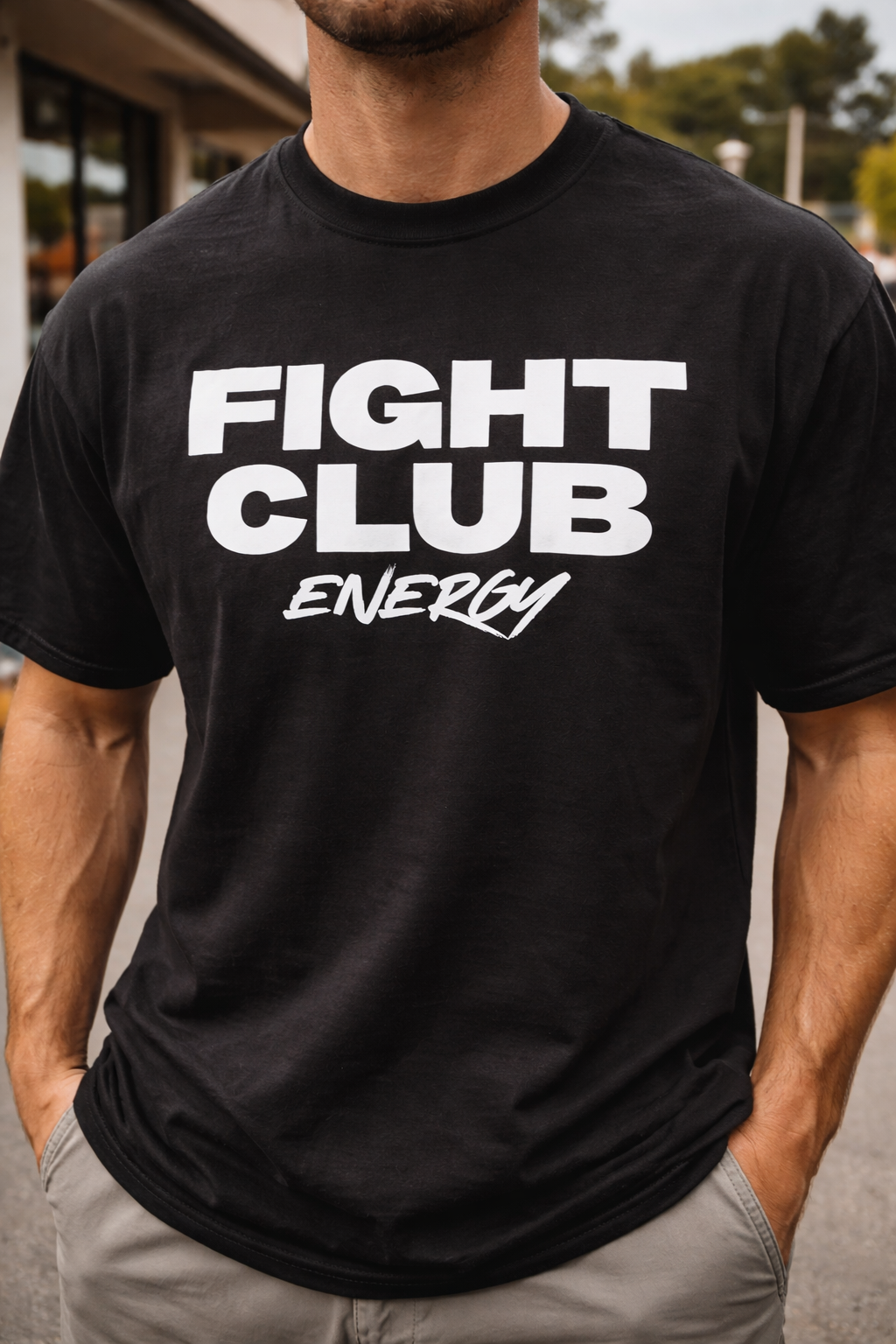 Fight Club Energy Signature Black T-Shirt 