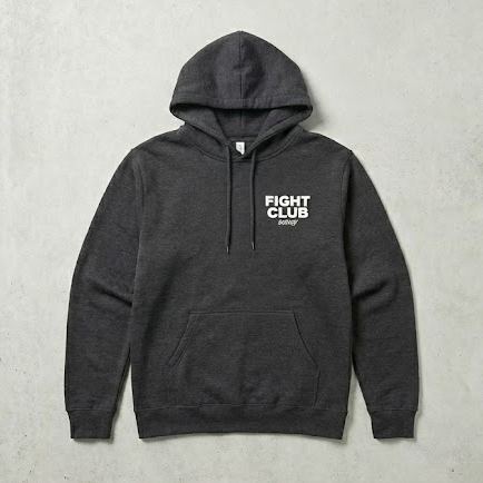 Fight Club Energy Hoodie – Black (Essentials Collection)