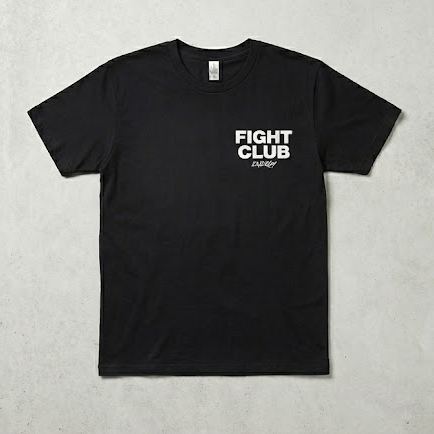Fight Club Energy Tee – Black (Essentials Collection)