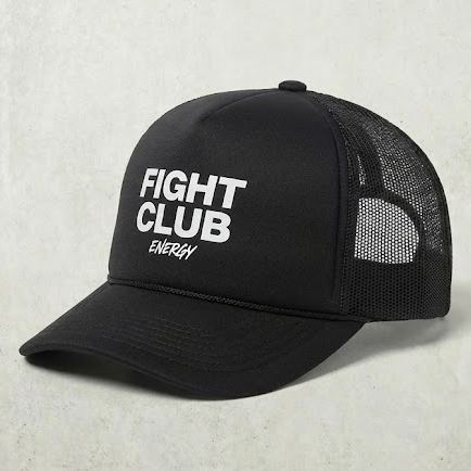 Fight Club Energy Trucker Hat – Black (Essentials Collection)