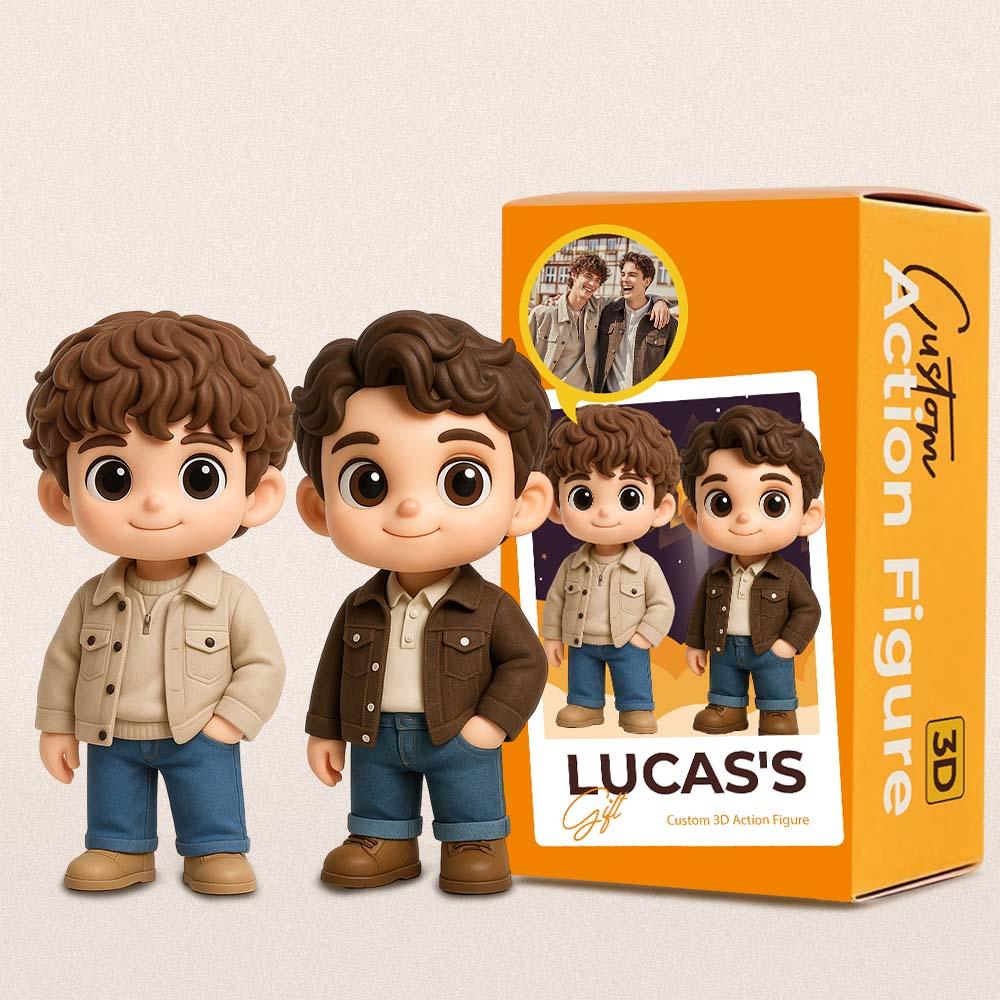 3D Printed Brother Toy Personalized One of a Kind Surprise | Ideal Gift for Brother-SELLMALL