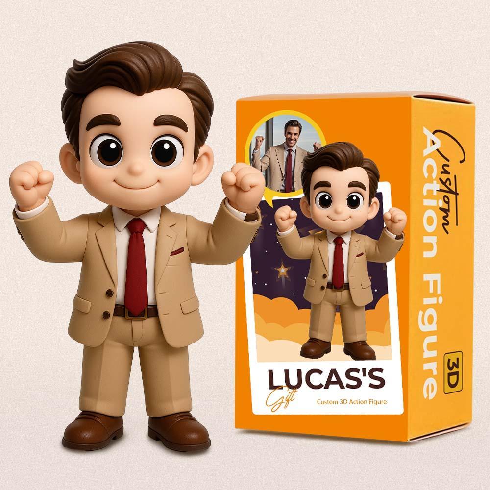 Personalized 3D Printed Boss Toy One of a Kind Surprise | Perfect Gift for Boss-SELLMALL