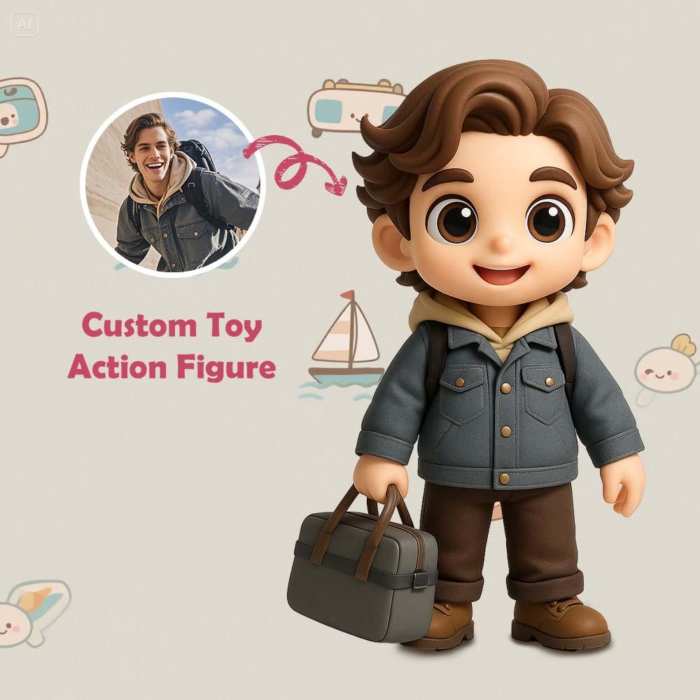 Personalized 3D Printed Toy for Travel Lovers - One-of-a-Kind Surprise | Ideal Gift-SELLMALL