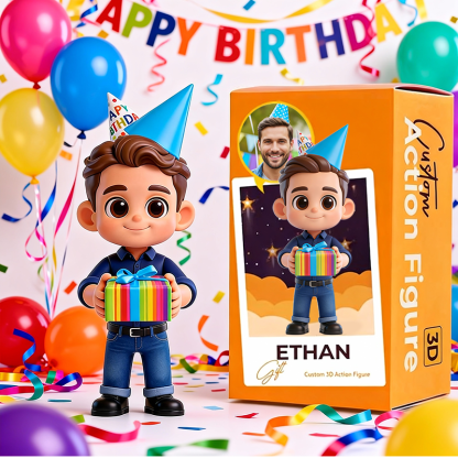 Custom 3D Printed Figure - Memories Personalized Blind Box - Birthday