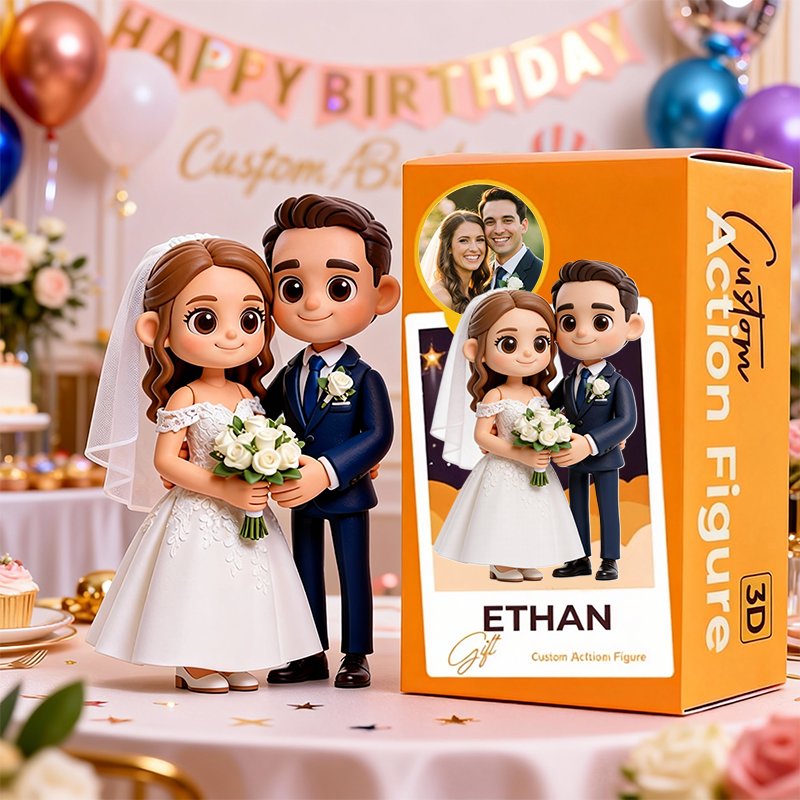 Custom 3D Printed Figure - Memories Personalized Blind Box - Birthday