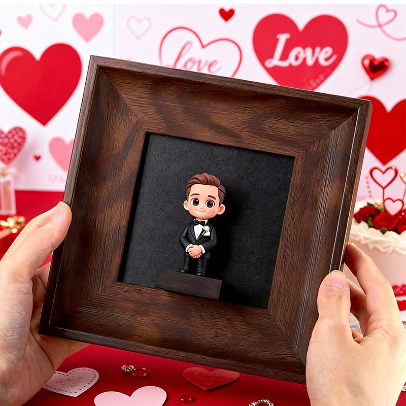 DIY Photo Frame for Action Figures -  Decorative Frame - Valentine's Day-SELL MALL