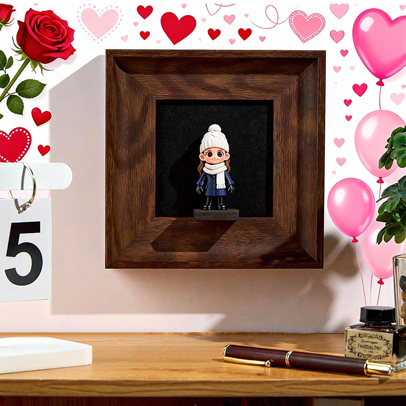 DIY Photo Frame for Action Figures -  Decorative Frame - Valentine's Day-SELL MALL