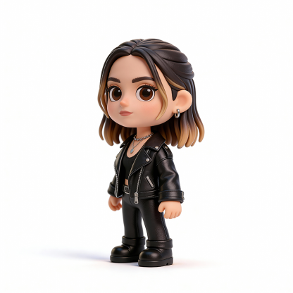 Custom 3D Mini Figure - Valentine's Day - Personalized Transparent Hanging Ball-SELL MALL