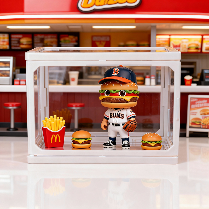 Custom Non-Human Miniature Figurine | Personalized 3D Printed Dollhouse Scene