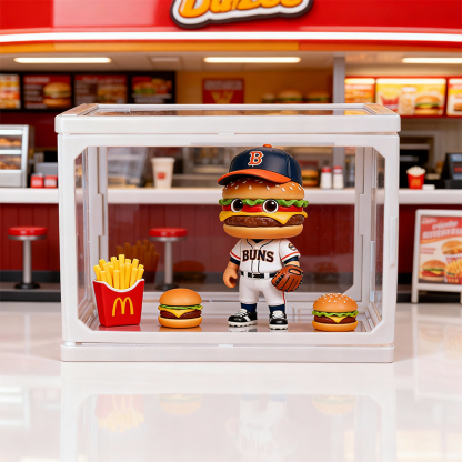 Custom Non-Human Miniature Figurine | Personalized 3D Printed Dollhouse Scene