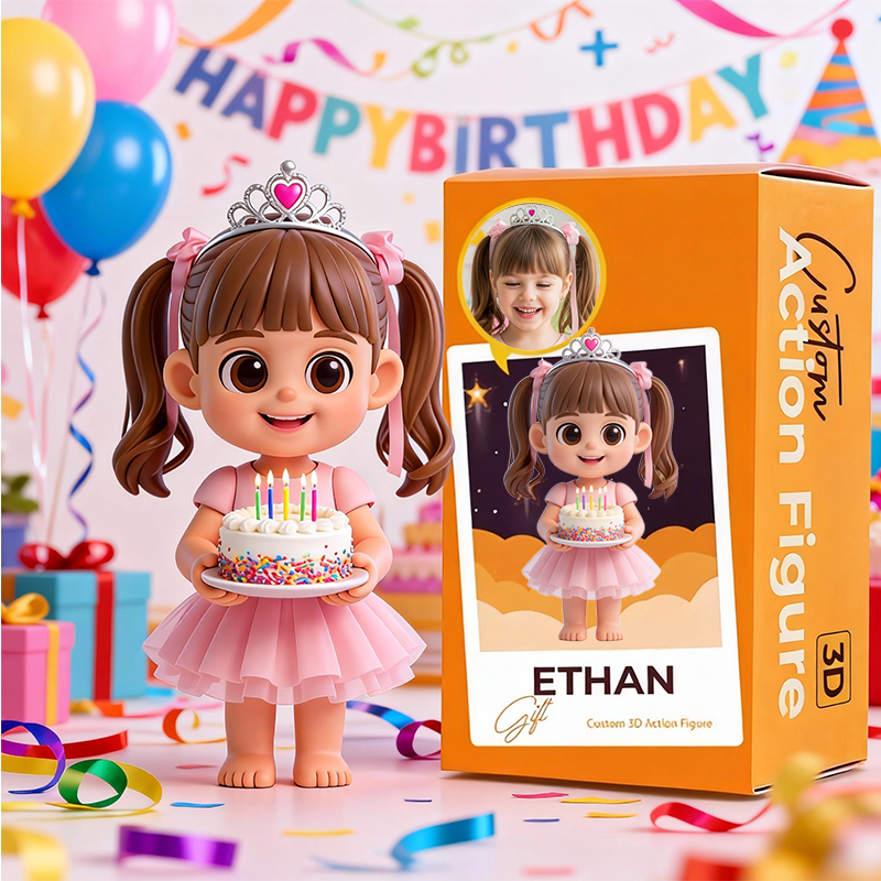Custom 3D Printed Figure - Memories Personalized Blind Box - Birthday