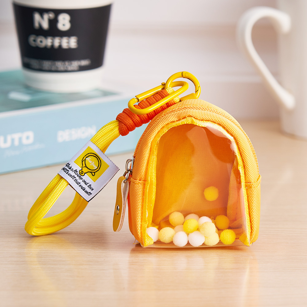 (4/6/8 Size) 3D Colorful Fabric Bag Charm Strolling Figure Bag-SELLMALL