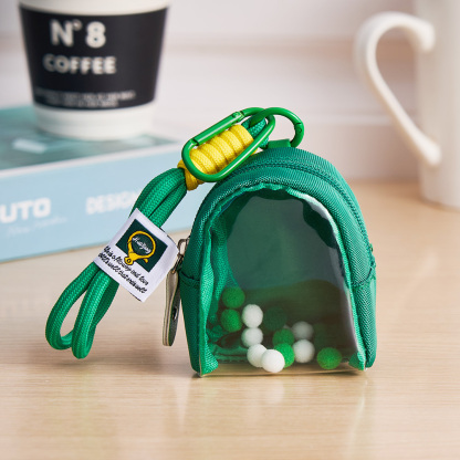 (4/6/8 Size) 3D Colorful Fabric Bag Charm Strolling Figure Bag-SELLMALL